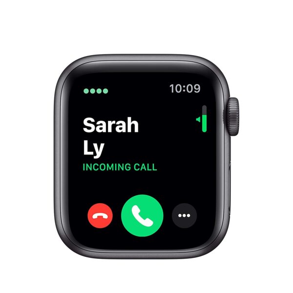 Apple Watch Series 5 (GPS + Cellular, 40mm) - Space Gray Aluminium Case with Black Sport Band 2